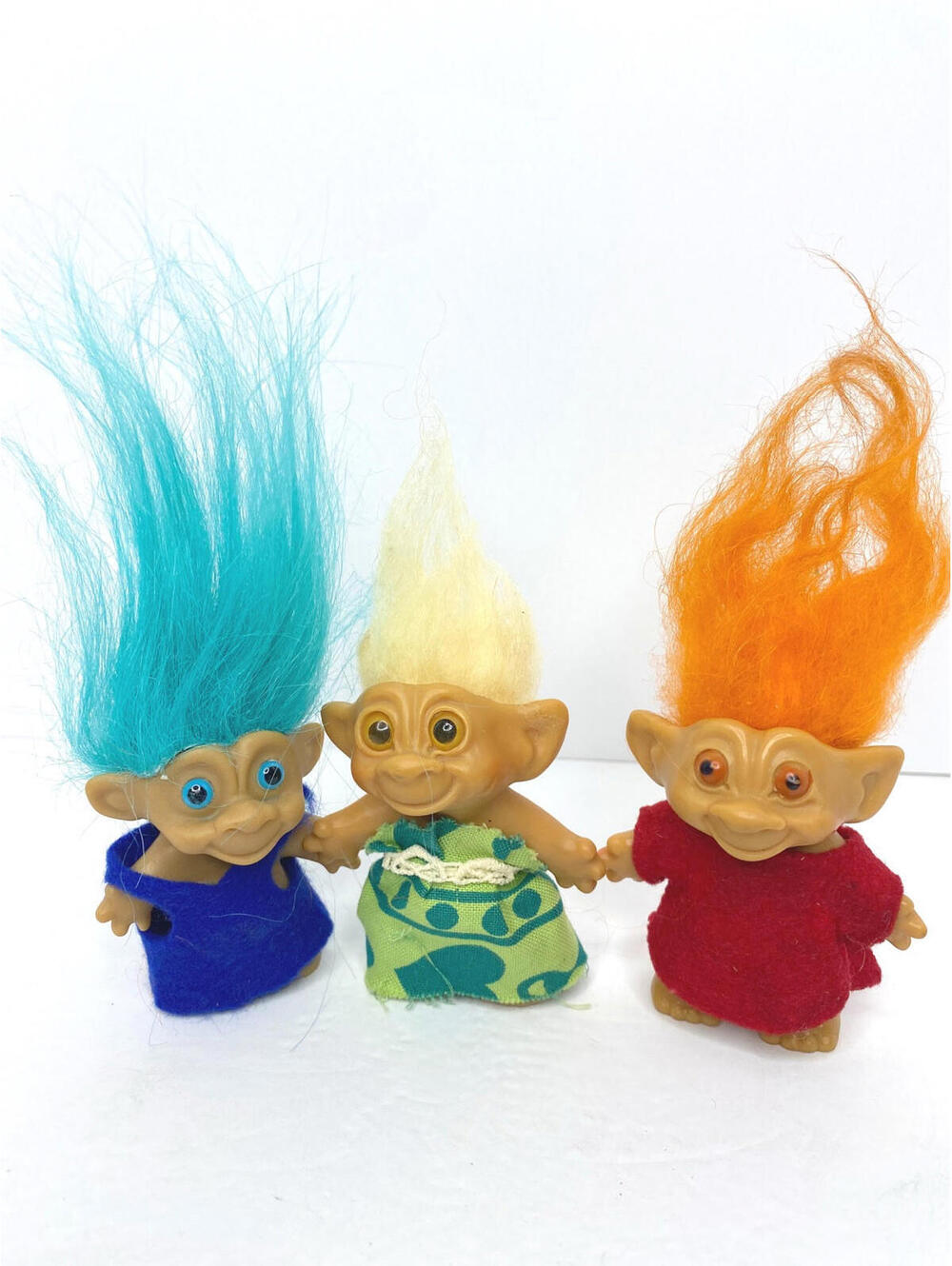 Troll Dolls Lot Of 3 Toys